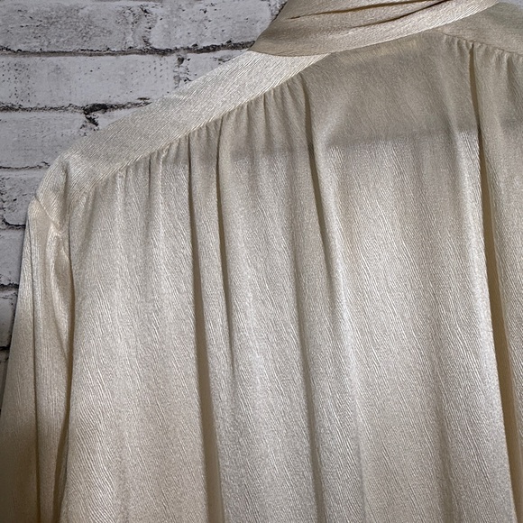 Vintage Yves Saint Laurent Rive Gauche Button-Up Top - Picture 7 of 11